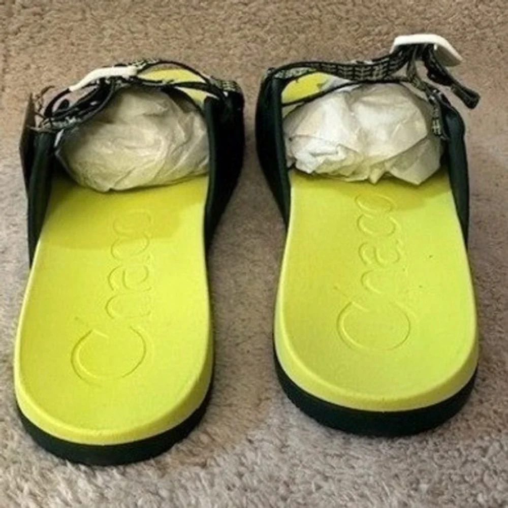 Chaco Chillos Slide Public Lands Evergreen Lime Green Mens 15 Sandals JCH198445